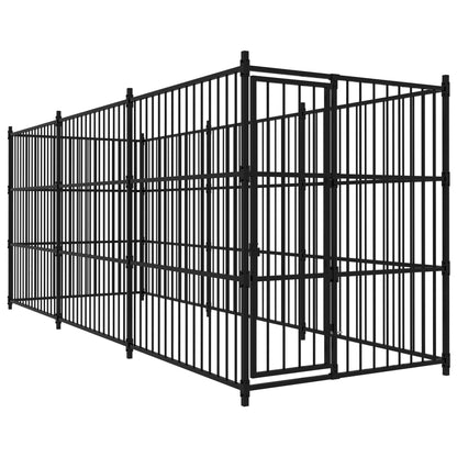 Vidaxl Perrera De Exterior 450x150x185 Cm_0