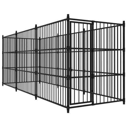 Vidaxl Perrera De Exterior 450x150x185 Cm_0