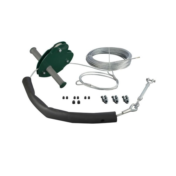 Tirolina De Jardin Con Asiento Masgames._3