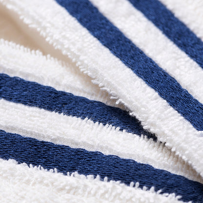 Albornoz Crudo M/l 320gsm 100% Algodón Con Logo Bordado El Ganso