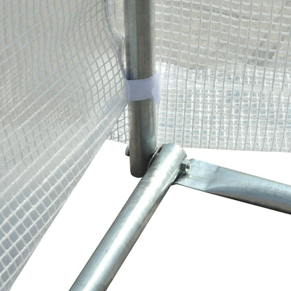 Invernadero Outsunny Blanco 600x300x200 Cm Metal_3