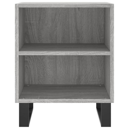 Mesitas De Noche 2 Uds Madera Ingeniería Gris Sonoma 40x30x50cm_3