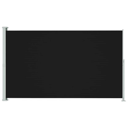Vidaxl Toldo Lateral Retráctil Para Patio Negro 220x300 Cm_0