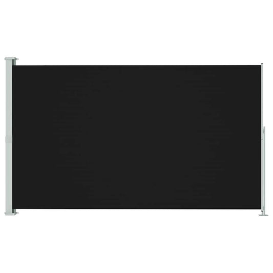 Vidaxl Toldo Lateral Retráctil Para Patio Negro 220x300 Cm_0