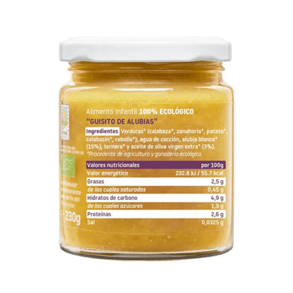 PROMO 2x Tarrito BIO Guisito de alubias Smileat 230g