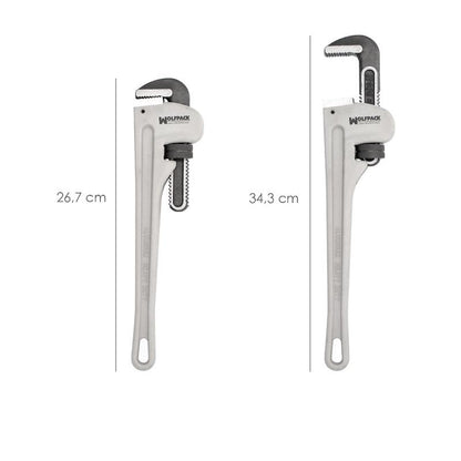 Llave Stillson Heavy Duty Aluminio 12 Llave Para Tubos, Llave Plomeria, Llave Para Tuberias, Llave Grifa.