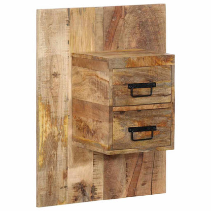 Mesita De Noche Madera Maciza De Mango 60x32x80 Cm_1