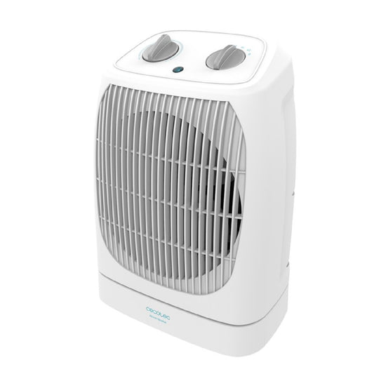 Cecotec Calefactor Eléctrico De Baño Bajo Consumo Ready Warm 9850 Force Rotate. 2000 W Oscilación 2 Niveles De Potencia_0