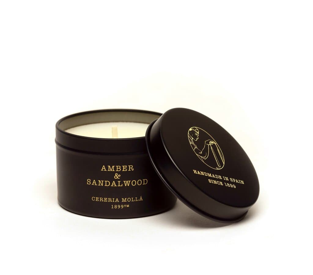 Cerería Mollá 1899 Vela De Viaje Amber & Sandalwood 90gr_0