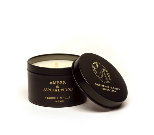 Cerería Mollá 1899 Vela De Viaje Amber & Sandalwood 90gr_0