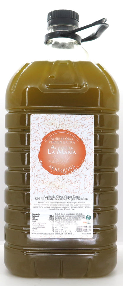 Aceite De Oliva Virgen Extra Arbequina Cosecha 2025/2026 5l Pet_1