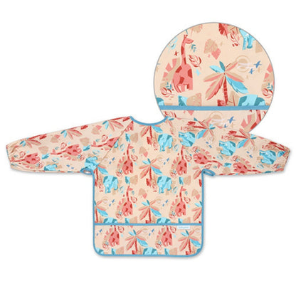 Babero Baby Con Mangas 2-4 Años Jungla