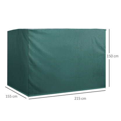 Outsunny Funda Protectora Columpio De Jardín 3 Plazas 215x155x150 Cm Impermeable_2