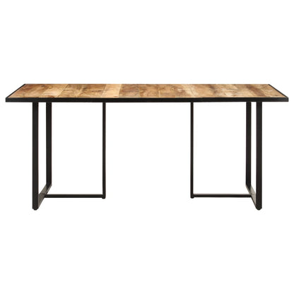 Mesa De Comedor Madera De Mango Rugosa 180 Cm_0