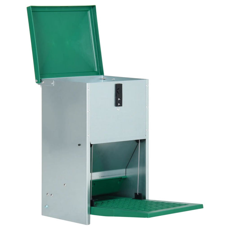 Vidaxl Comedero Automático Para Aves De Corral Con Pedal 8 Kg_5