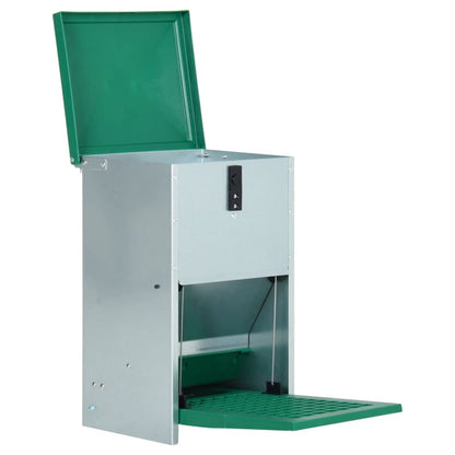 Vidaxl Comedero Automático Para Aves De Corral Con Pedal 8 Kg_5
