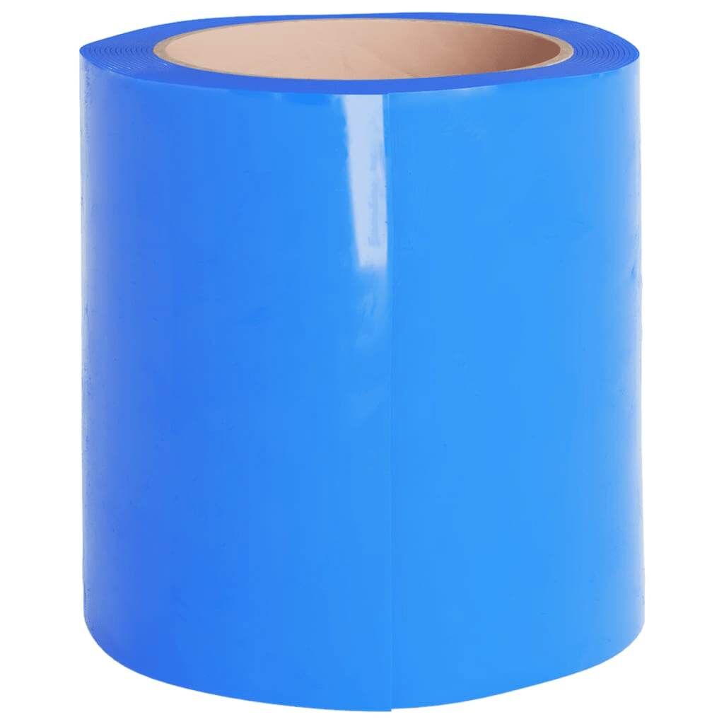 Vidaxl Tira De Cortina Para Puertas Pvc Azul 200x1,6 Mm 10 M_3