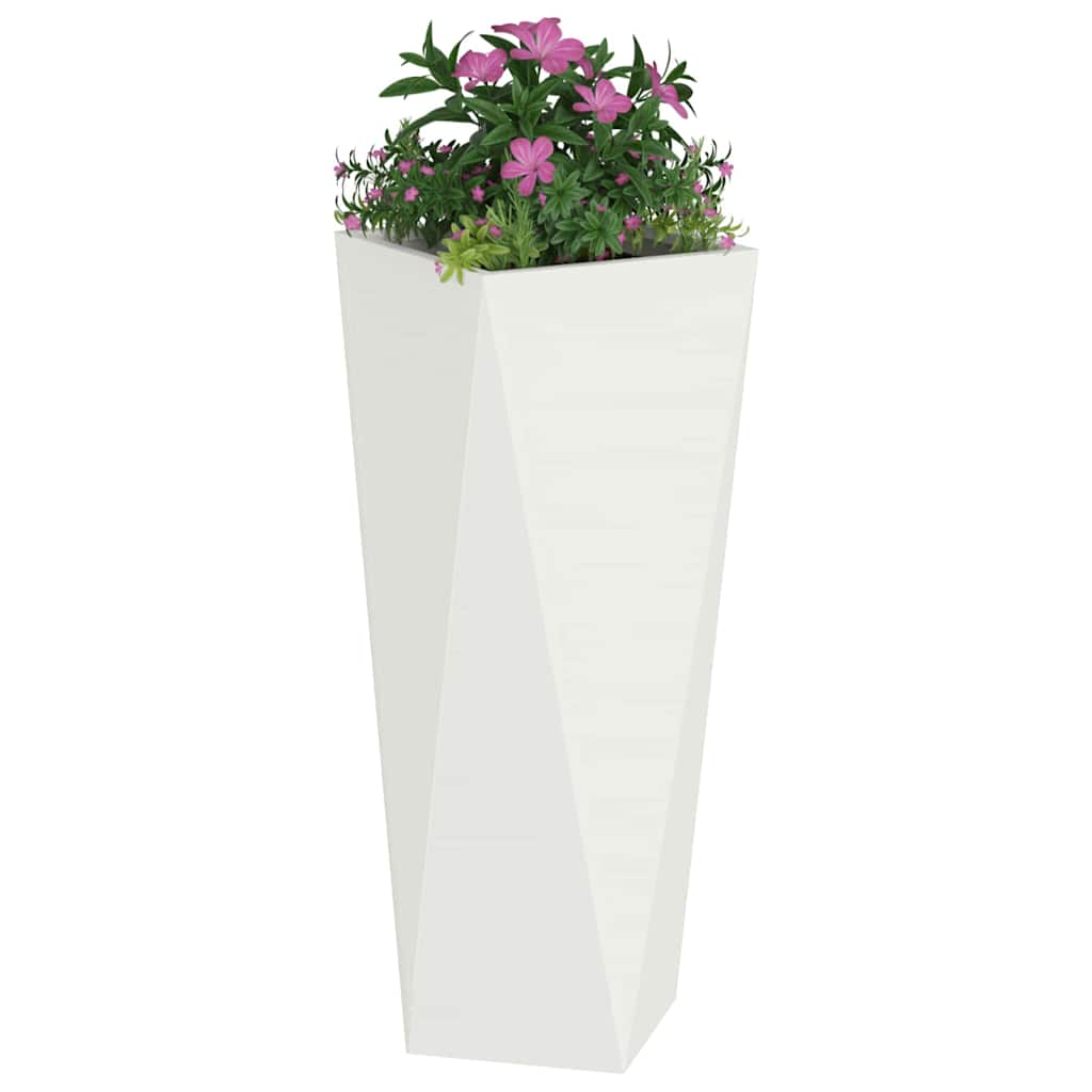 Jardinera 2 Pcs 30 X 30 X 75 Cm Acero_2