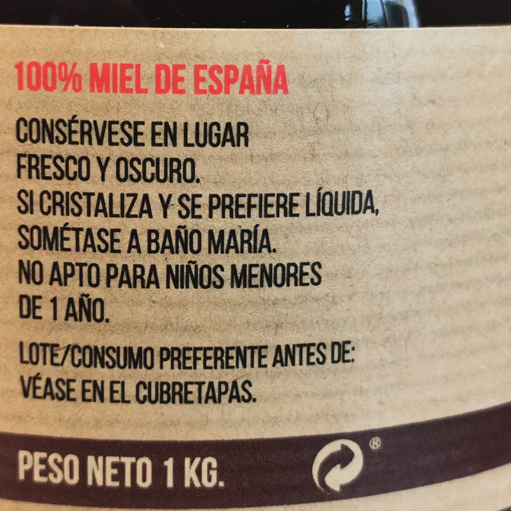 Miel multifloral de alta montaña. 2 tarros de 1 Kg_2