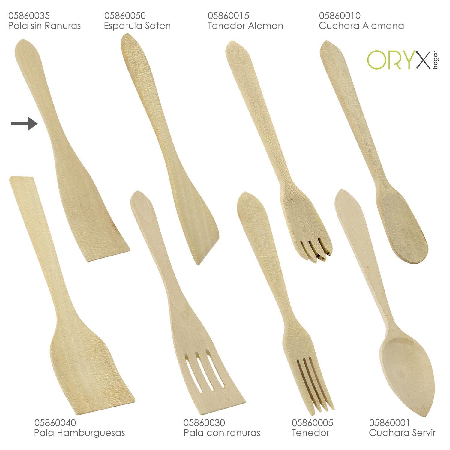 Pala Cocina Madera Sin Ranuras Oryx 30 Cm.