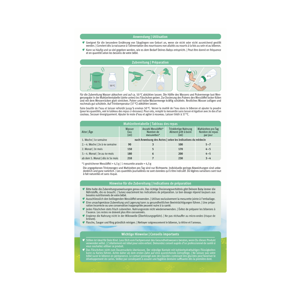 Leche de continuación 2 de Cabra 6+ meses  Ecológica Holle 400 g