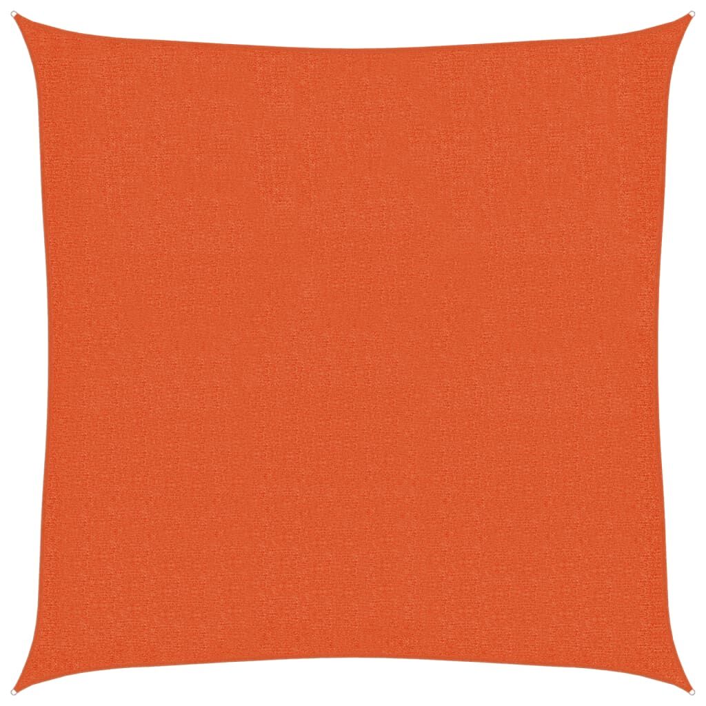 Vidaxl Toldo De Vela Naranja Hdpe 160 G/m² 2,5x2,5 M_0