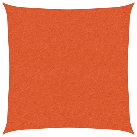 Vidaxl Toldo De Vela Naranja Hdpe 160 G/m² 2,5x2,5 M_0
