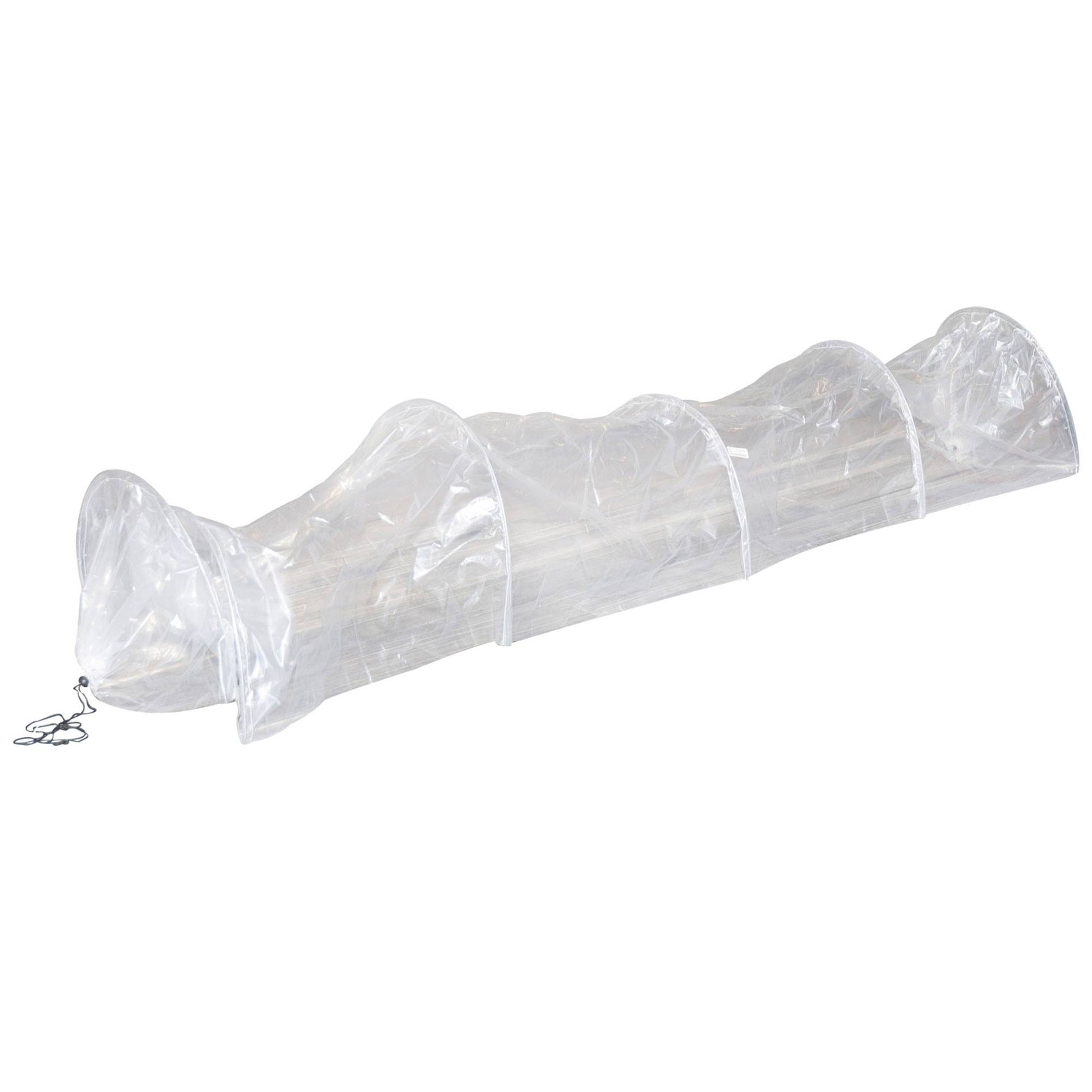 Invernadero Estilo Túnel 300x45x45cm Con Cubierta Pe Transparente - Well Home