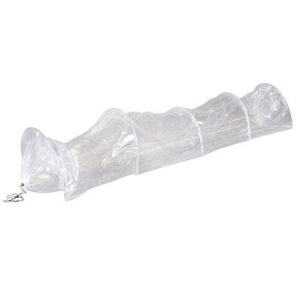 Invernadero Estilo Túnel 300x45x45cm Con Cubierta Pe Transparente - Well Home