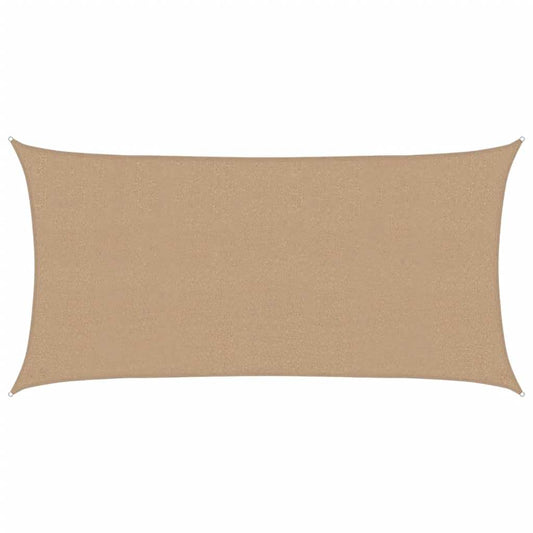 Vidaxl Toldo De Vela Hdpe Gris Taupe 160 G/m² 2x4 M_0