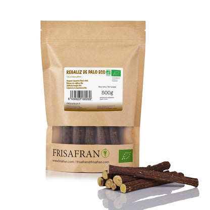 Regaliz De Palo Ecológico Seco - Sabor Y Calidad | Frisafran 1 Kg_1