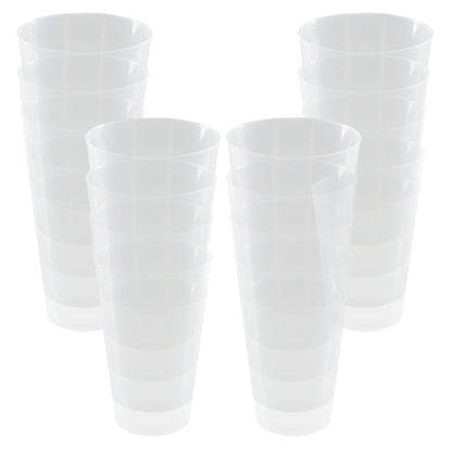 Pack De 20 Vasos Grande Reutilizable 550ml_0