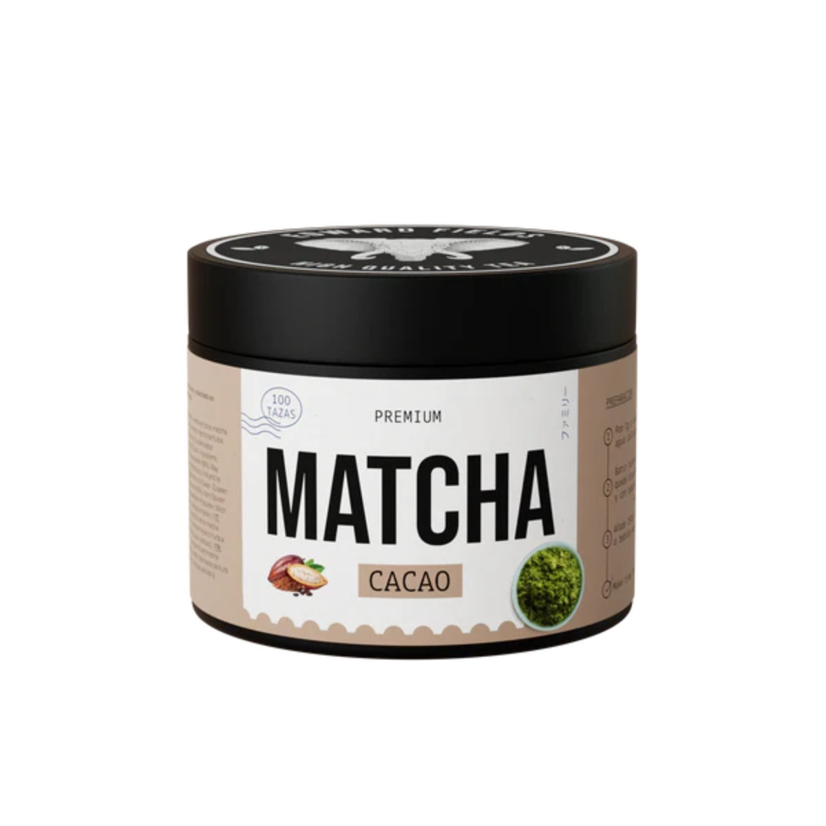 Té Matcha Premium con Cacao, Edward Fields Tea, 100g