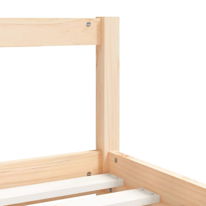 Estructura De Cama Para Niños Con Cajones Madera Pino 80x200 Cm / Vetonek_2