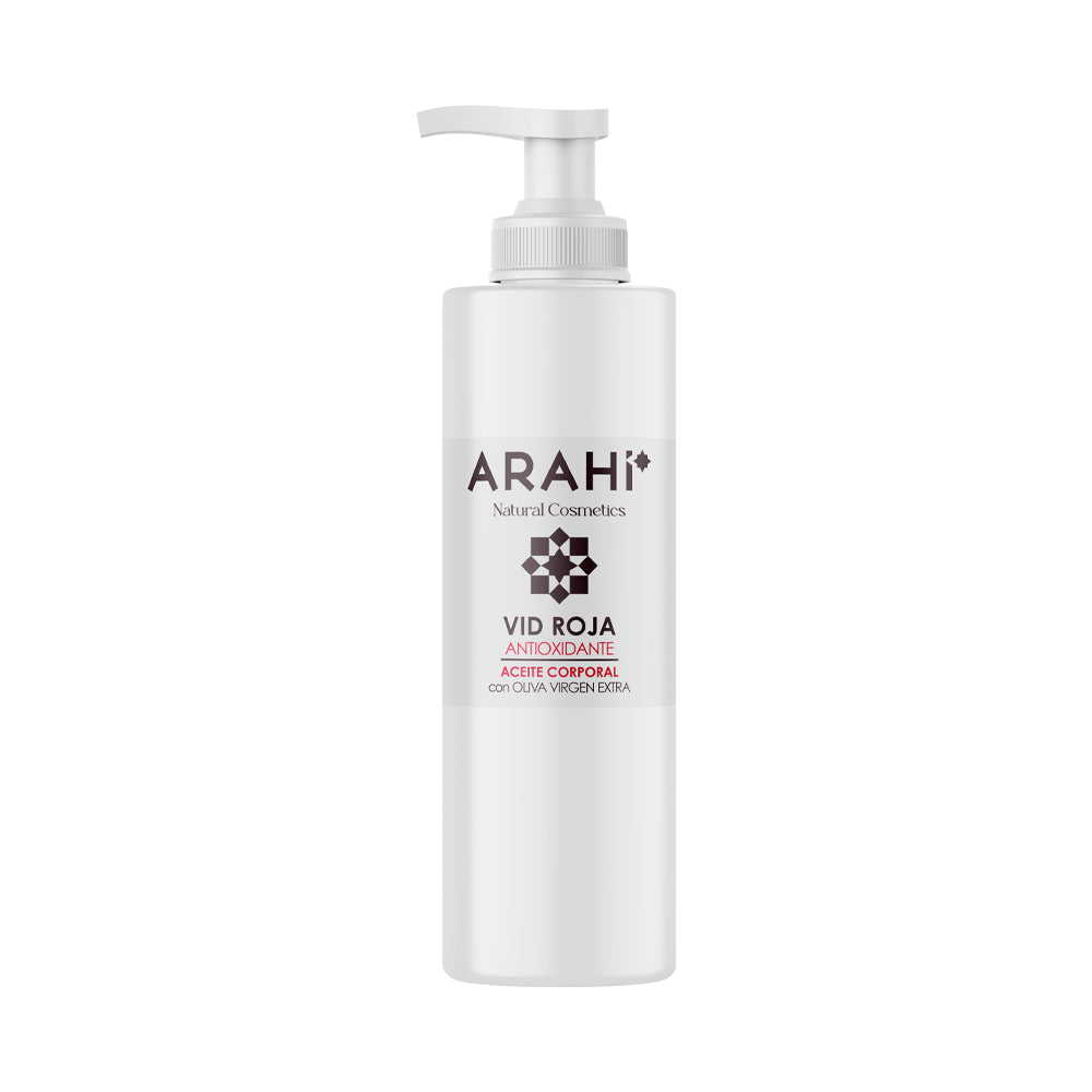 Aceite Corporal Nutritivo Con Uva Roja Antioxidante 200 Ml. Arahí Natural Cosmetics_0