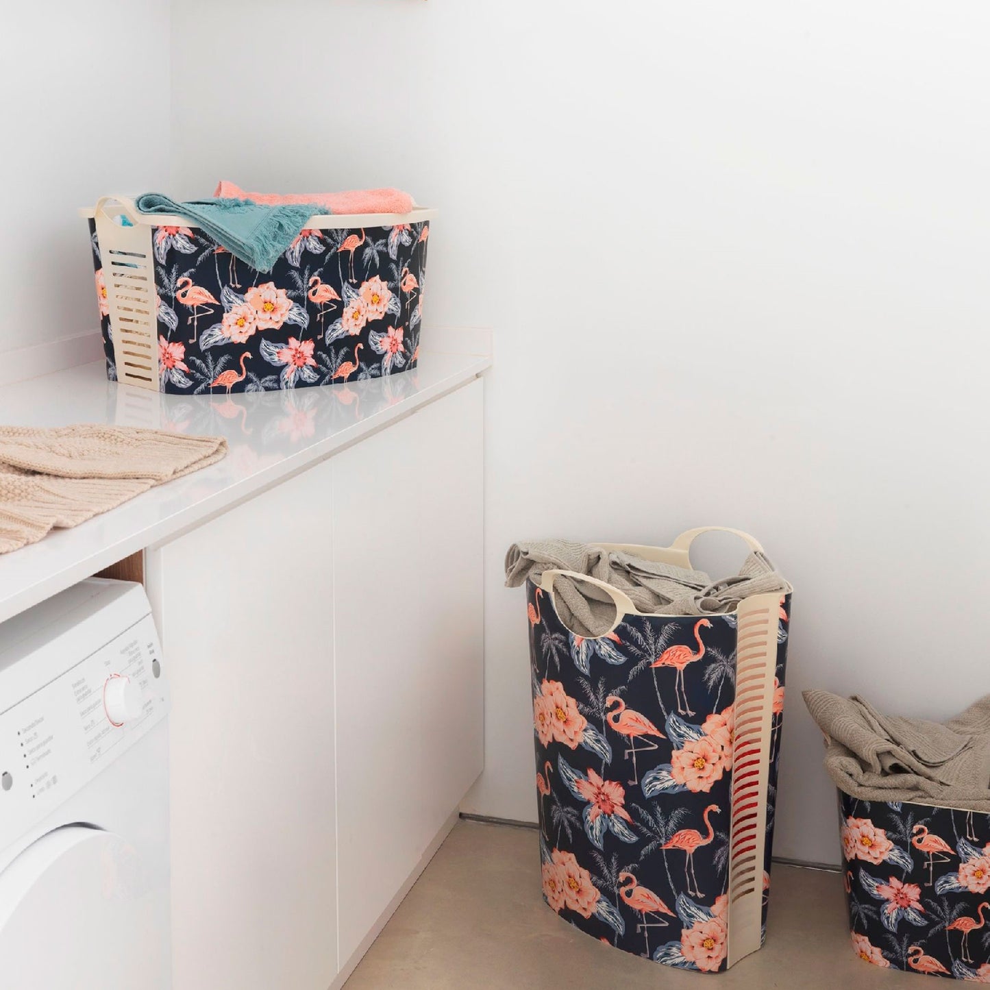 Life Story Cesto De Colada Hamper 58l New Flamingo_3