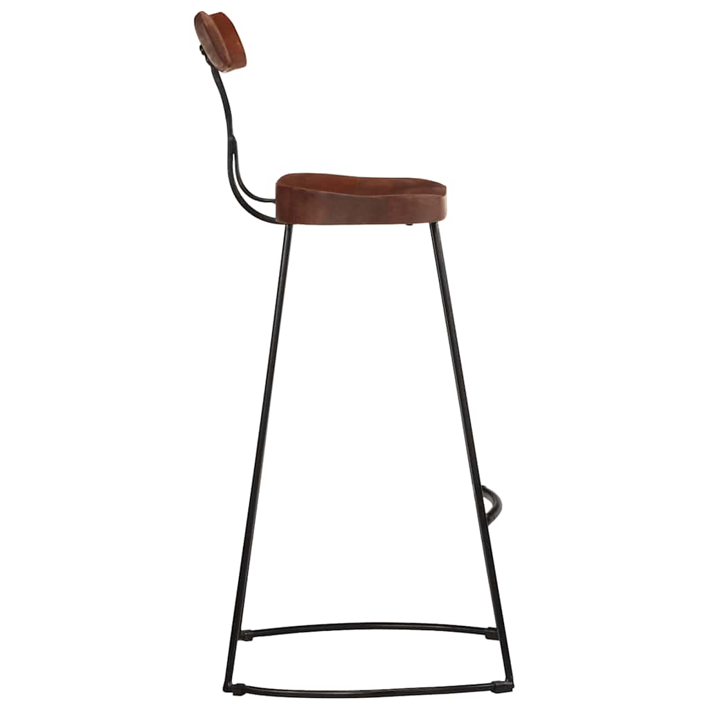 Taburetes De Barra 2 Uds 49x43x103 Cm Madera Maciza De Mango_1