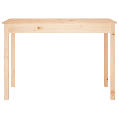 Mesa De Comedor Madera Maciza De Pino 110x55x75 Cm_1