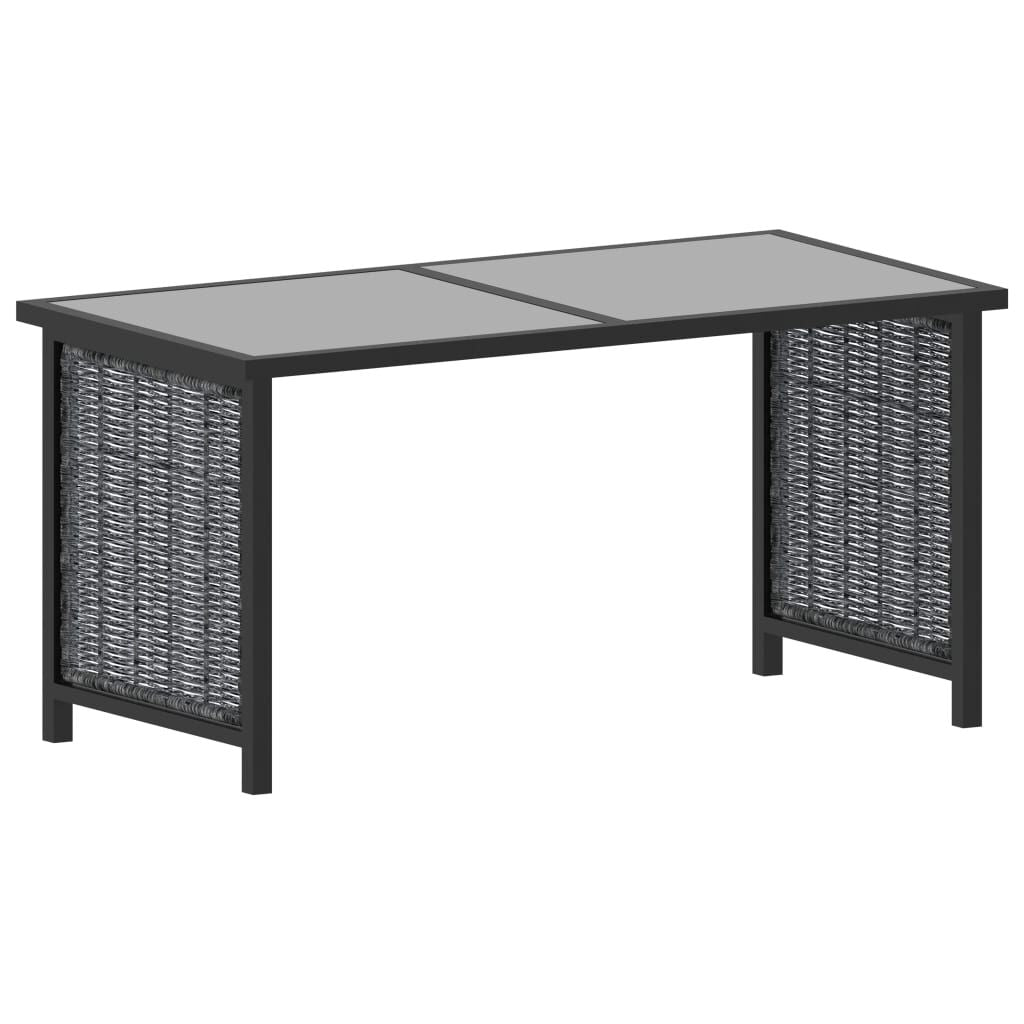 Vidaxl Muebles Jardín 8 Pzas Y Cojines Ratán Sintético Gris Antracita_3