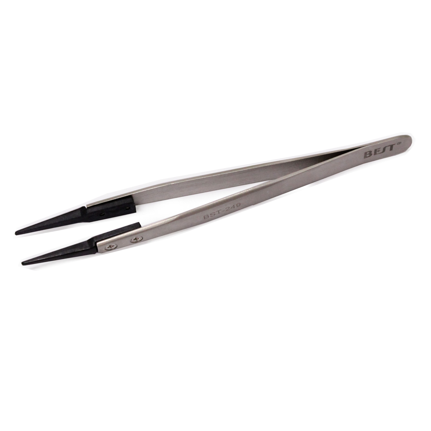 Pinzas De Precisión Punta Recta Modelo Best Bst-249_0