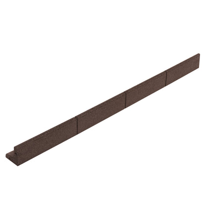 Bordura Flexible Para Jardín 55.2m Con Mazo – Marrón_1