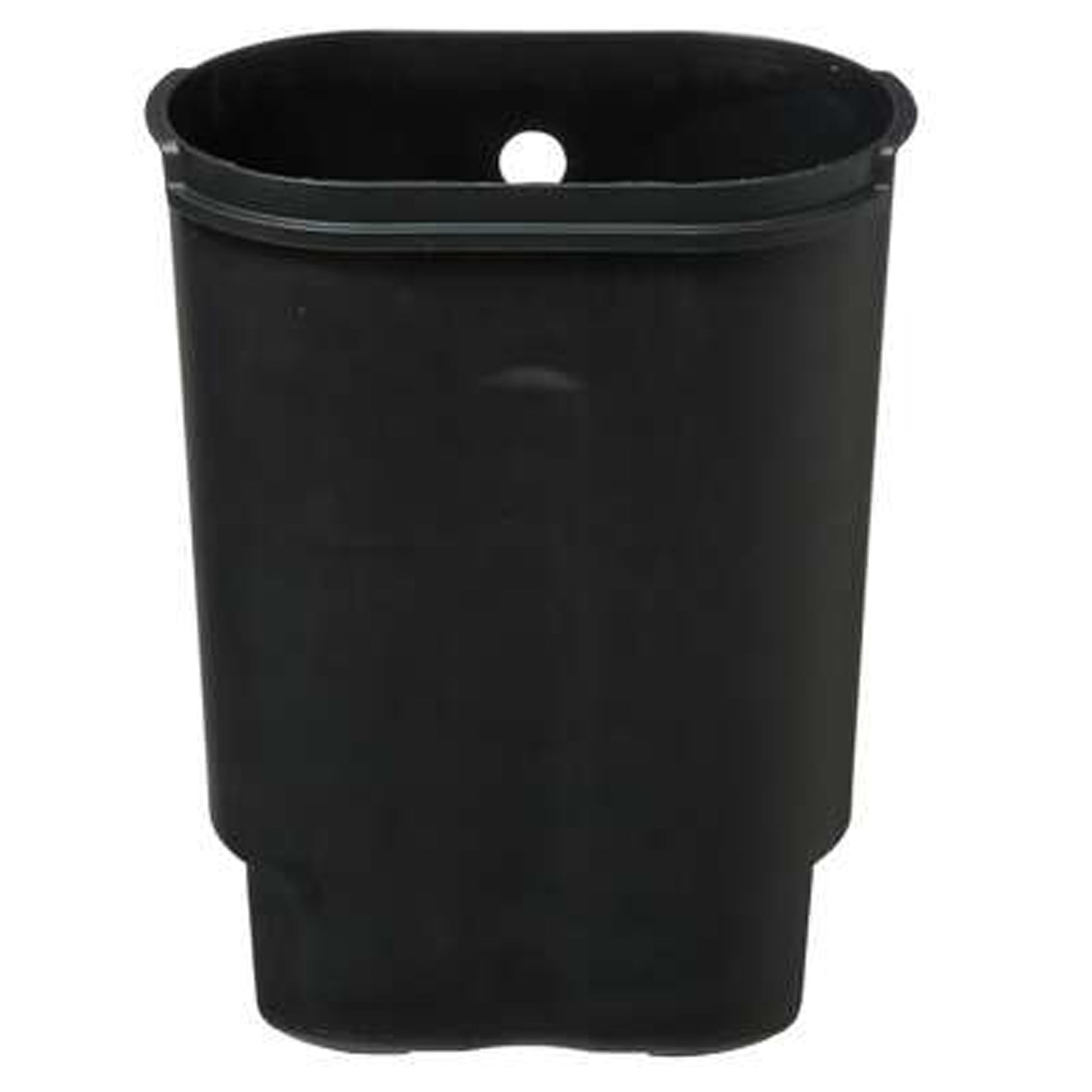 Cubo Pedal Acero Inoxidable Siliflex 6 L Negro 30,5x24,2x15,5_1