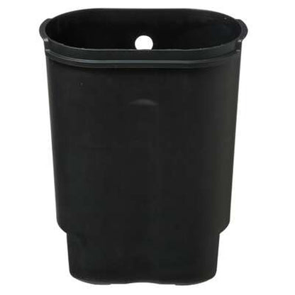 Cubo Pedal Acero Inoxidable Siliflex 6 L Negro 30,5x24,2x15,5_1
