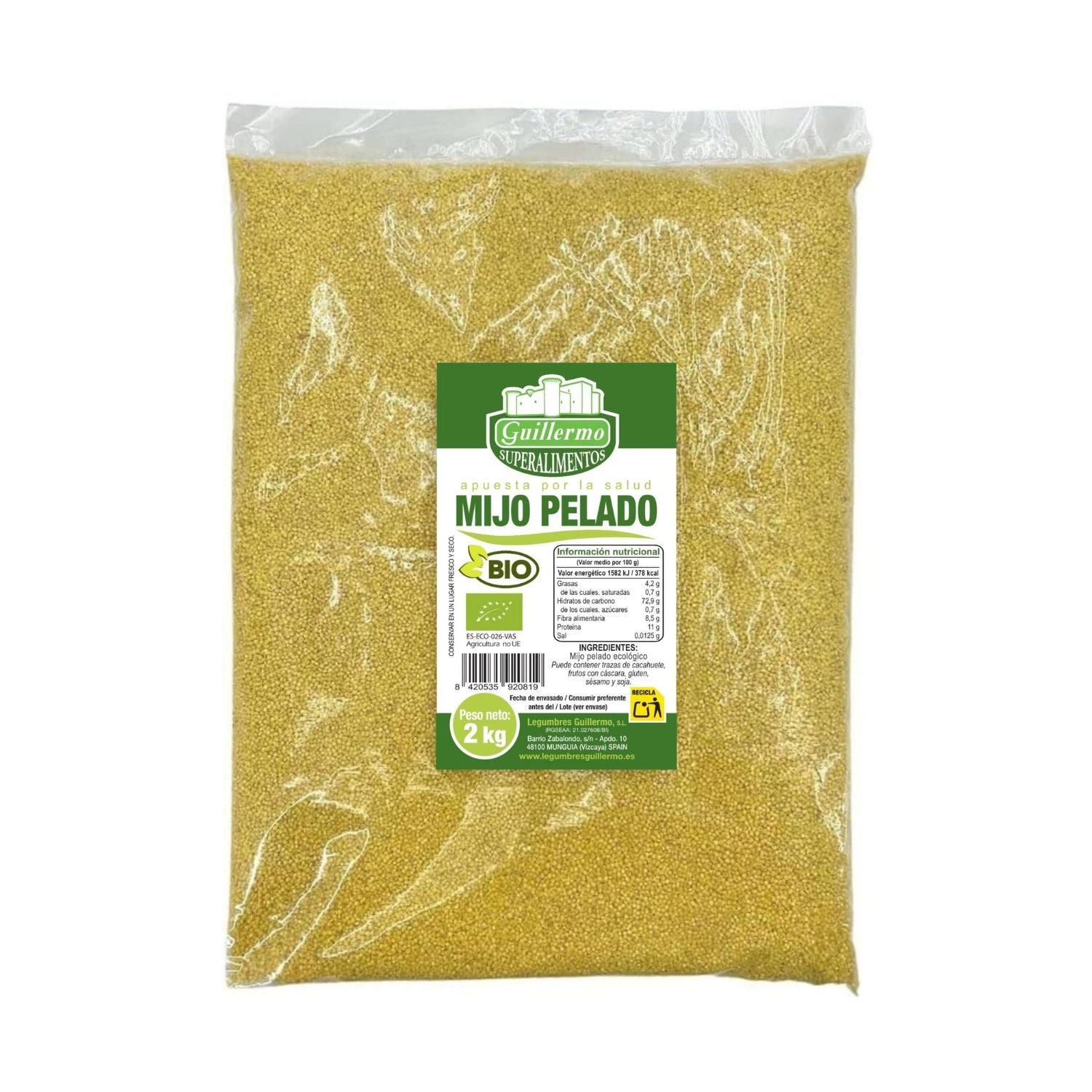Mijo Pelado Bio - 2 Kg_0