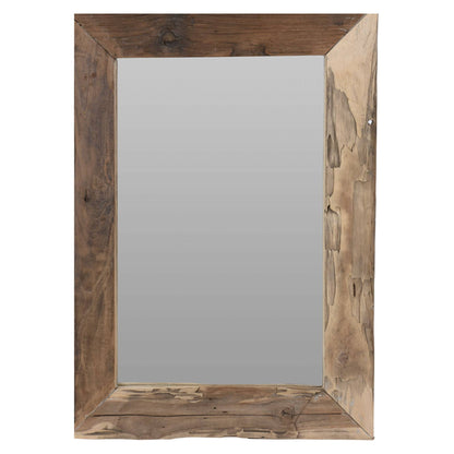 Well Home Espejo En Madera Formato Rectangular 50x70cm_0
