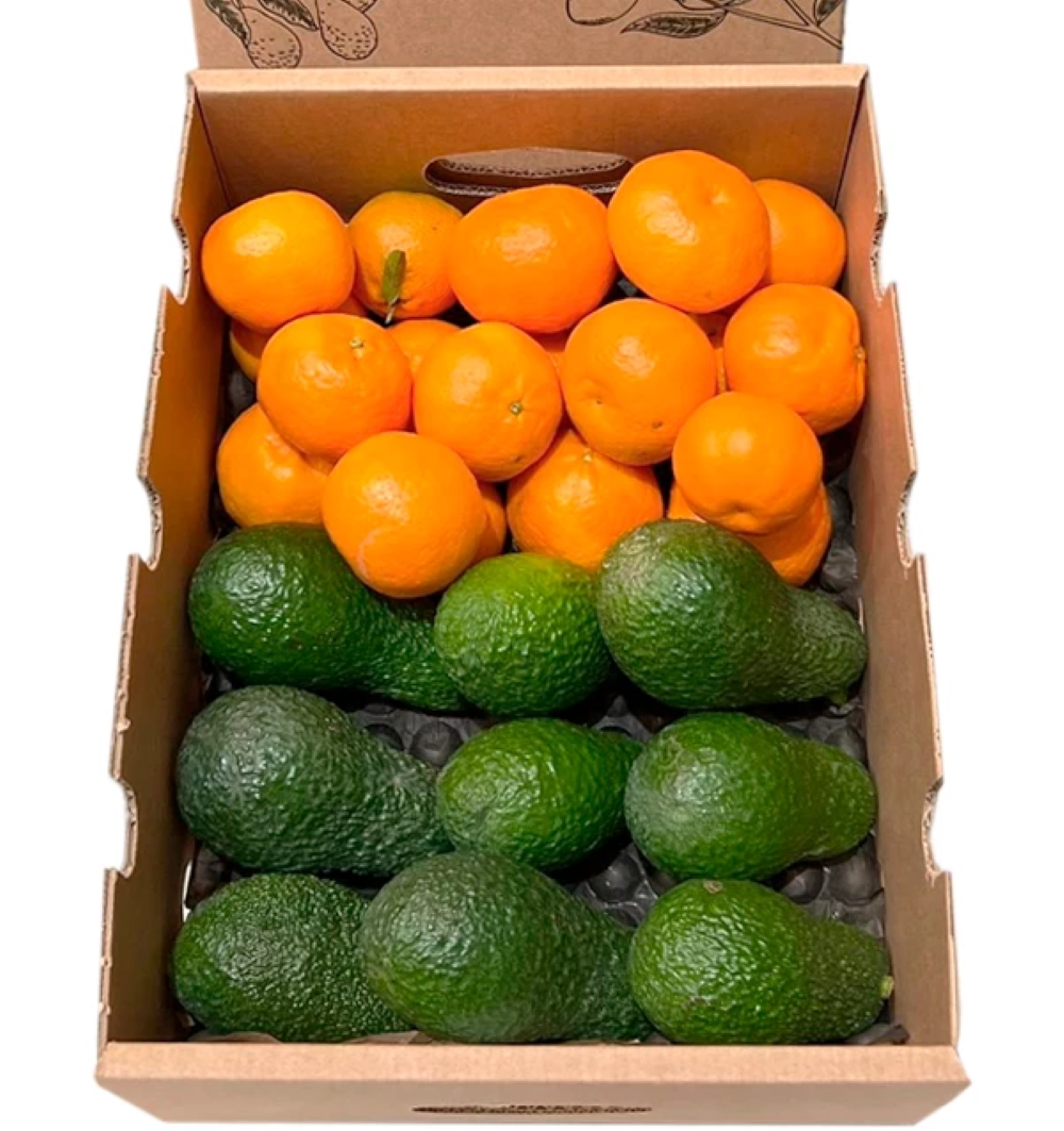 Mix Mandarinas Clementinas Y Aguacates Hass De Temporada Tropitop 4kg_0