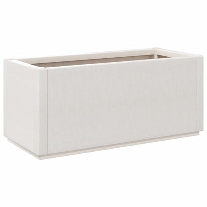 Caja De Flores De Jardín Blanco_4