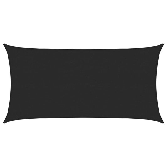 Vidaxl Toldo De Vela Negro Hdpe 160 G/m² 3x6 M_0