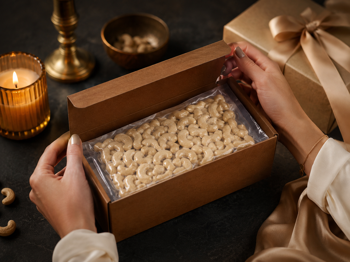 Anacardos Crudos Jumbo Premium - Envasados Al Vacío - 800 G | Fruto Seco Ecológico Premium, Snack Vegano Natural_5