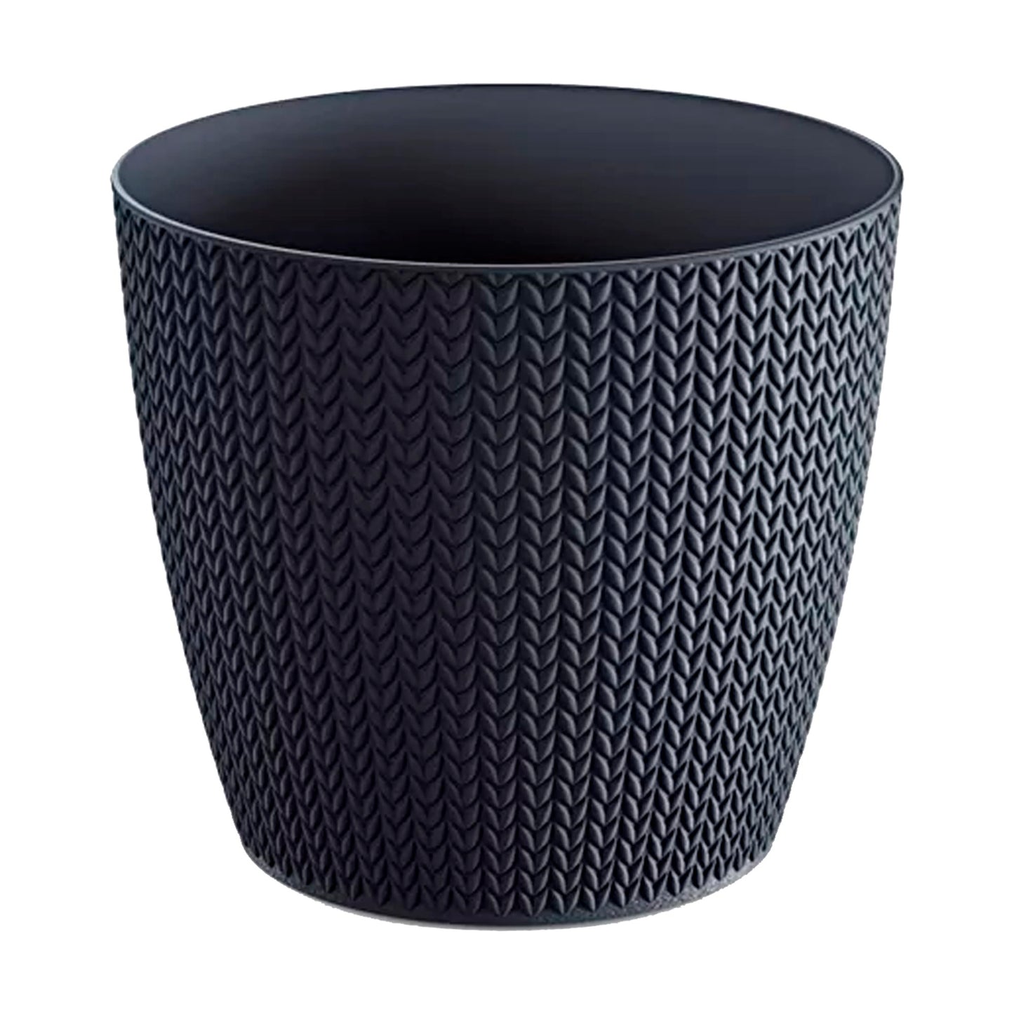 Maceta Wheaty 5,4l., Dimensiones (mm) 218x218x193, Color Antracita_0
